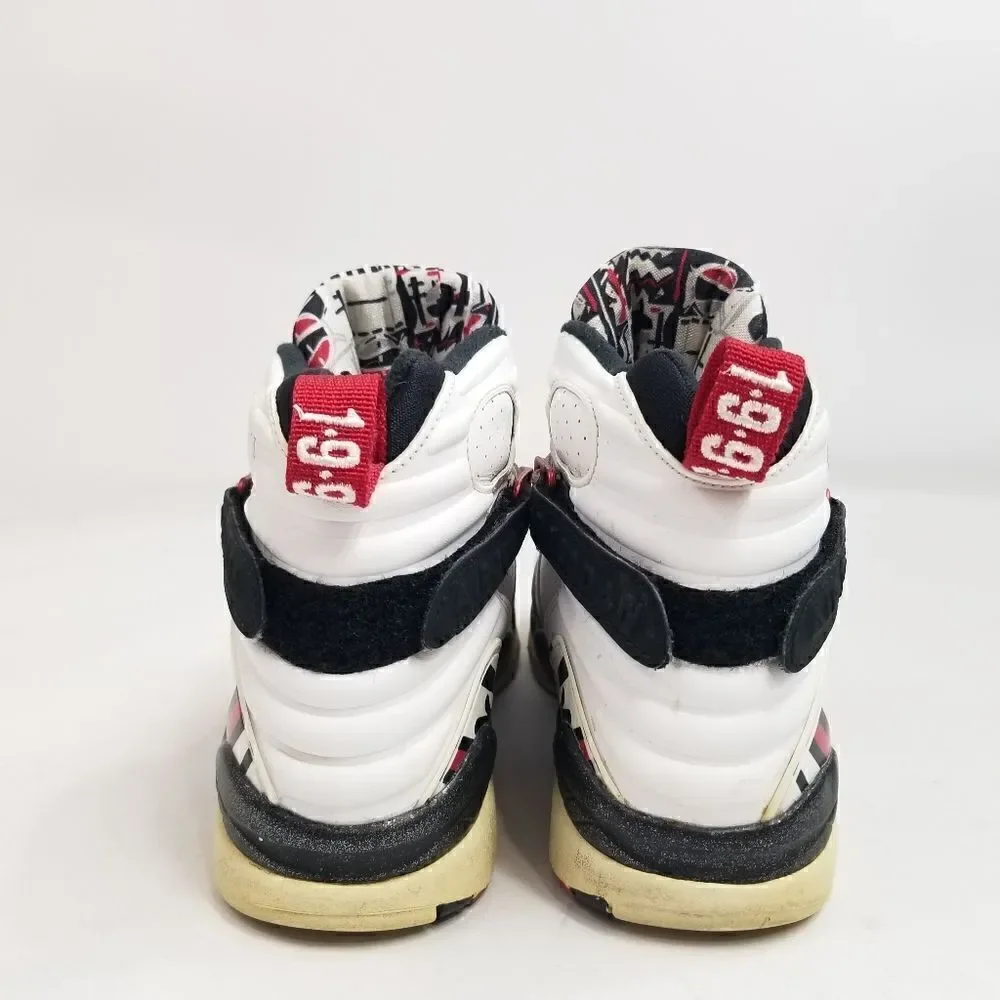 Nike Air Jordan 8 Bugs Bunny Sneakers. Size 7Y or can fit as a Women's Size 8.5 - Picture 8 of 10